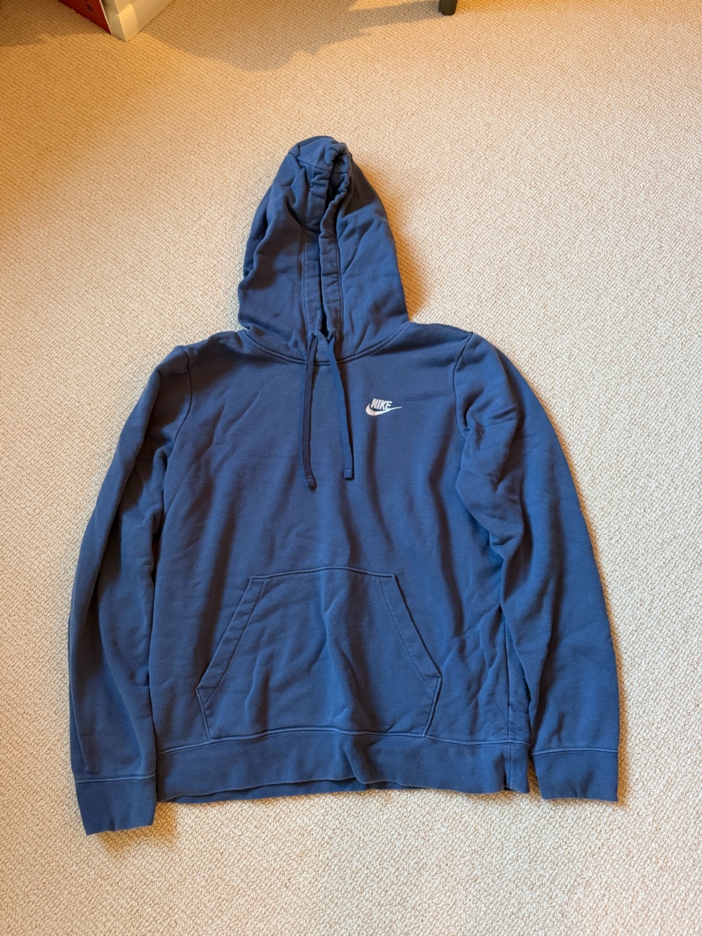 Nike Women’s Blue Fleece Pullover Hoodie